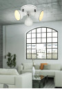 Zumba ceiling light 3xE14 black and white 33 cm - product image 4