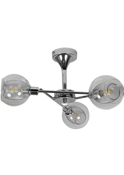 Lampa wisząca Ozzo E14 chromowy 56 cm