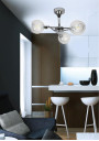 Ozzo pendant light E14 chromee 56 cm - product image 2