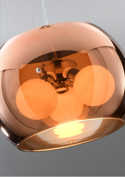 Gemo pendant light 3xG9 gold 30 cm - product image 1