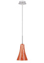 Lampa wisząca Rufi E14 pomarańczowy 13 cm