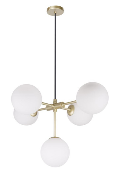 Lampa wisząca Mati G9 mosiężny 57 cm