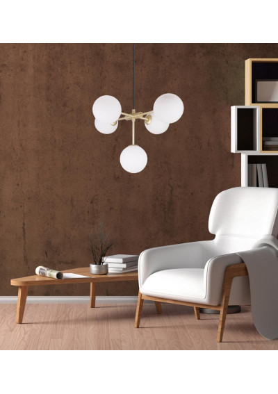 Mati pendant light G9 mosiężny 57 cm - product image 1