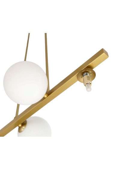 Lampa wisząca Kama G9 mosiężny 59 cm - zdjęcie produktu 2