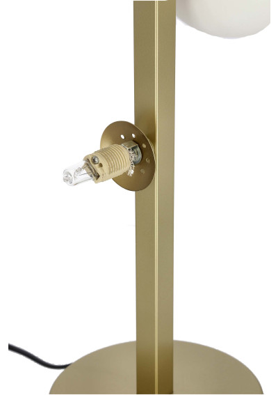 Lampa stołowa Kama G9 mosiężny 28 cm - zdjęcie produktu 2