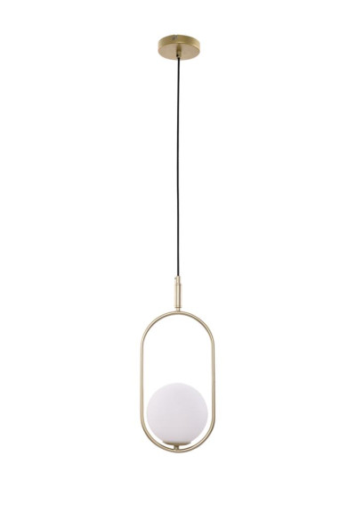 Cordel pendant light 1xG9 mosiężny 18,5 cm