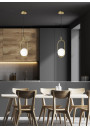 Cordel pendant light 1xG9 mosiężny 18,5 cm - product image 7