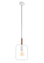 Lampa wisząca Frame 1xE27 biały 20 cm