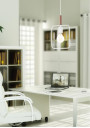 Frame pendant light 1xE27 white 20 cm - product image 2