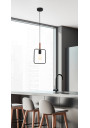 Lampa wisząca Frame 1xE27 czarny 20 cm - zdjęcie produktu 5