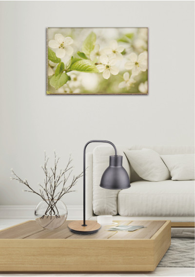 Lampa stołowa Vario 1xE27 czarny 30,5 cm