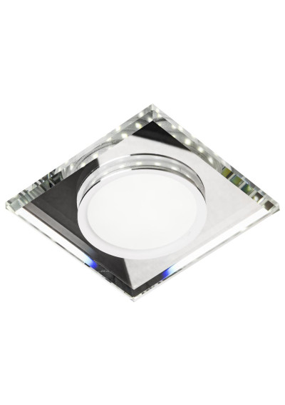 Ssp-22 ceiling fitting 8 W LED 6500 K ring white, szkło bezbarwne 11,2 cm