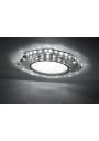 Oprawa stropowa Ssp-24 8 W LED 6500 K ring biały, szkło bezbarwne 11,2 cm - zdjęcie produktu 1