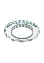 Oprawa stropowa Ssp-25 8 W LED 6500 K ring biały, szkło bezbarwne 11 cm