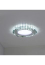Oprawa stropowa Ssp-25 8 W LED 6500 K ring biały, szkło bezbarwne 11 cm - zdjęcie produktu 2