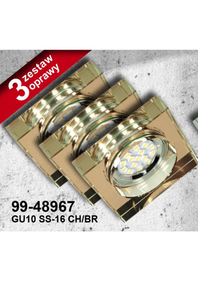 Ss-16 ceiling fitting GU10 brown 9 cm