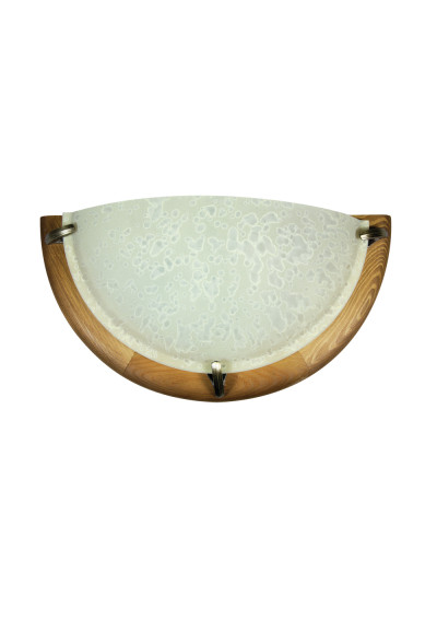 Plafon1/2 ceiling light 1xE27 beige 30 cm