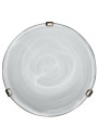 Duna ceiling light 1xE27 white 25 cm