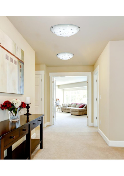 Floral ceiling light 10 W LED 4000 K white 30 cm - product image 1