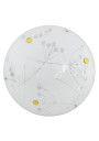 Floral ceiling light 10 W LED 4000 K pomarańczowy 30 cm