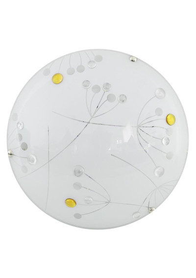 Floral ceiling light 10 W LED 4000 K pomarańczowy 30 cm