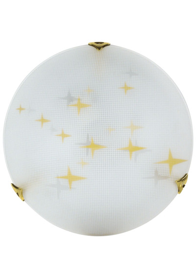 Stars ceiling light 1xE27 pomarańczowy 40 cm