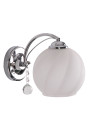 Alyson wall light 1xE27 silver 24 cm