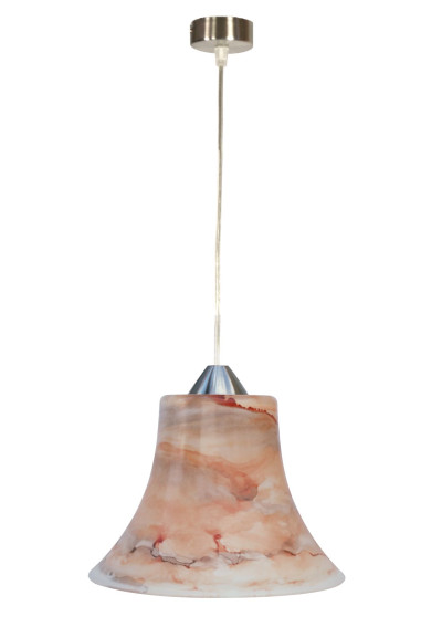 Lea pendant light 1xE27 pink 25 cm