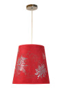 Vena pendant light 1xE27 white 35 cm