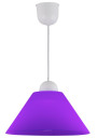 Lampa wisząca Fama 1xE27 fioletowy 25 cm