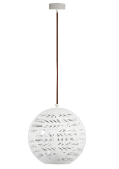Bene pendant light 1xE27 white 25 cm