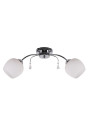 Lampa wisząca Zachera 2xE27 chromowy 56 cm