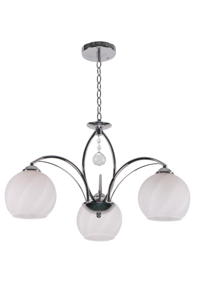 Alyson pendant light 3xE27 silver 46 cm