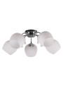 Zachera pendant light 5xE27 chromee 56 cm
