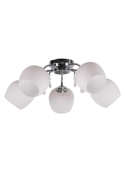 Zachera pendant light 5xE27 chromee 56 cm