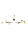 Lampa wisząca Mikado 6xG9 patynowy 105 cm