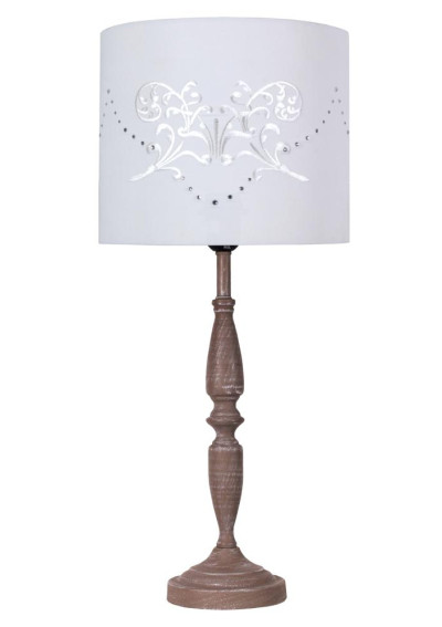Lampa stołowa Farisa 1xE27 biały 25 cm