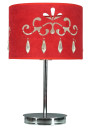 Lampa podłogowa Decor 1xE27 czerwony 41 cm