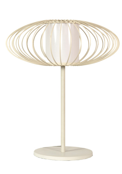 Himera table lamp 1xE27 white 40 cm