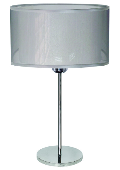 Piano table lamp 3xE14 silver 29 cm