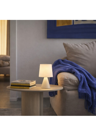 Satti table lamp 1xE14 beige 13 cm