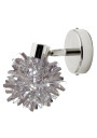 Split wall light 1xG9 silver 14 cm