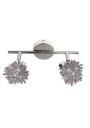 Split ceiling light 2xG9 chromee 27 cm