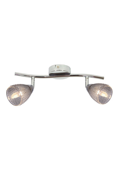 Estello ceiling light 2xG9 silver 39 cm
