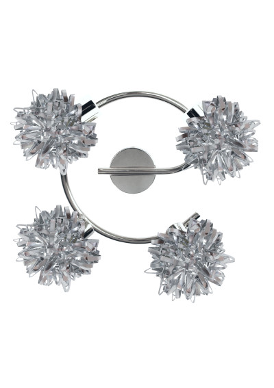 Split ceiling light 3xG9 silver 44 cm