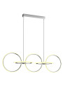 Lampa wisząca Kos 60 W LED 4000 K chromowy 114 cm