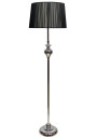 Gillenia floor lamp 1xE27 chromee, abażur black 135 cm