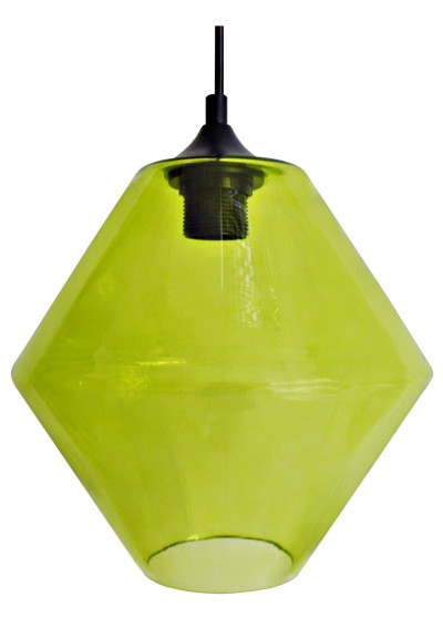 Bremen pendant light E27 green 23 cm