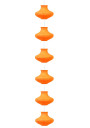 Griff pendant light 6xE14 white 25 cm
