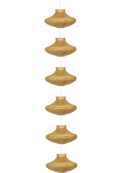 Lampa wisząca Griff 6xE14 biały 25 cm